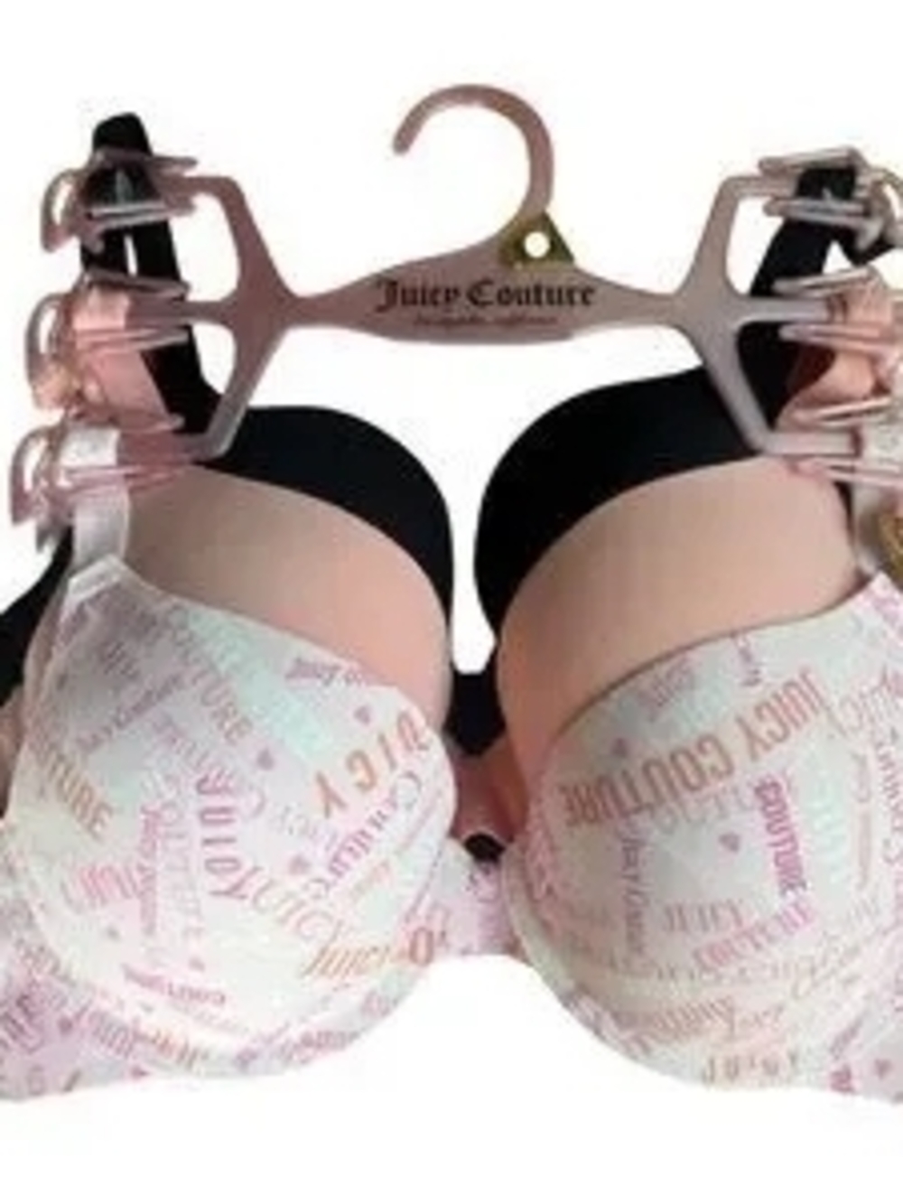 Juicy Couture Logo Print 34-B-C Bras